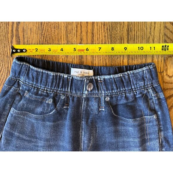 Rag & Bone Miramar Blue Denim Jogger Pants Trousers  Women's Size XS - Picture 6 of 9